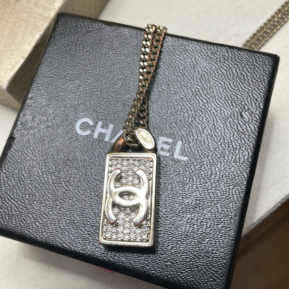Chanel Dog Tags Pendant